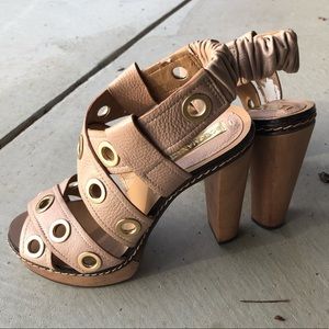 COPY - BCBG MaxAzria Tan Heels